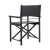 Black Modern Director's Desk Chair For Sale - Image 4 of 6