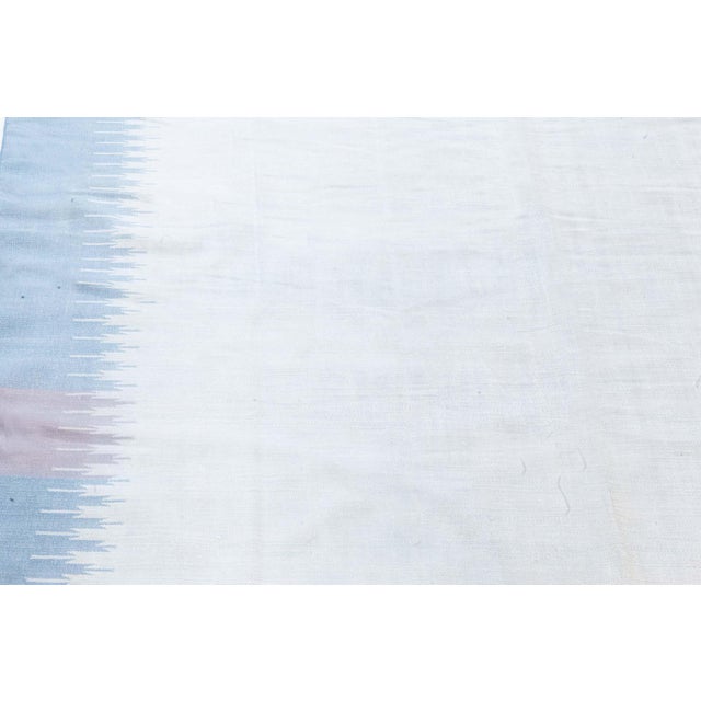Vintage Indian Dhurie Rug Doris Leslie Blau For Sale - Image 4 of 7