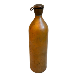 Antique Copper Storage Bottle – Tin Lined – Pre-Wwi Canteen