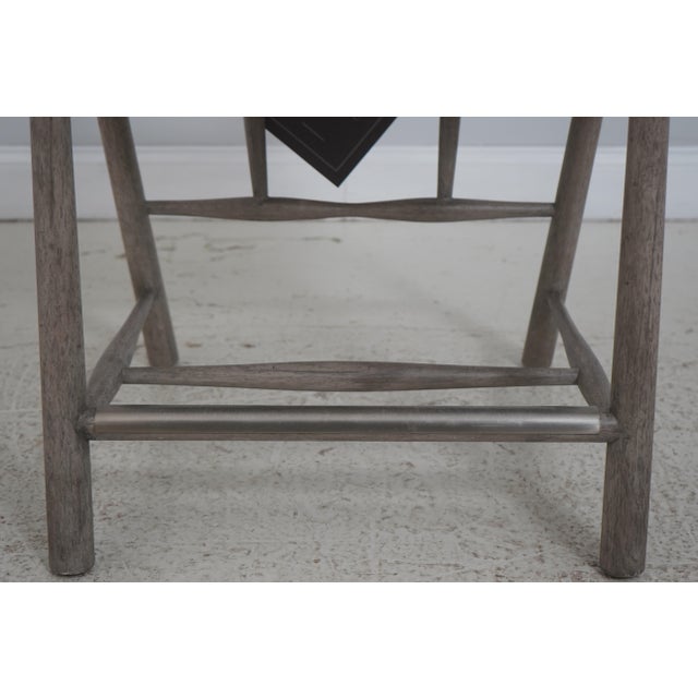 Metal Hooker Linville Falls Stack Rock Modern Counter Stool For Sale - Image 7 of 18