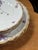 Late 19th Century Antique M. Redon French Limoges Violet Plates - 3 Dinner + 3 Salad, Gold Rims For Sale - Image 5 of 6