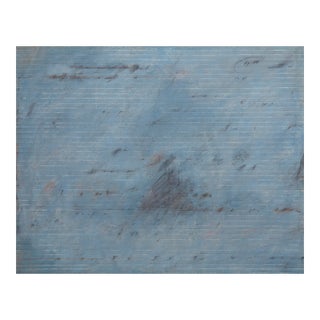 Karl Fred Dahmen Abstract Mixed Media Drawing on Paper 1980 For Sale