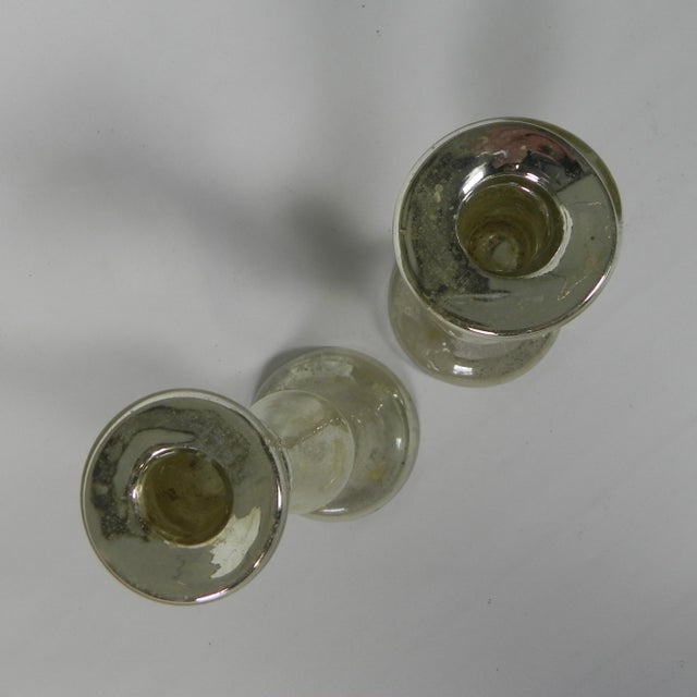 Mercury Candlesticks, 1900s, Set of 2 For Sale - Image 10 of 15