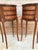 Pair of French Louis XV Style Nightstands with Three Drawers, 1940s For Sale - Image 4 of 15