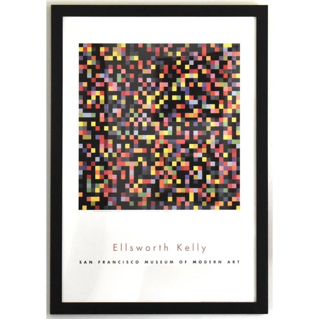 Ellsworth Kelly "Spectrum Colors Arranged by Chance" 1951-1953 Framed Poster For Sale - Image 9 of 9