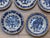 18th Century Set of 12 Delft Tin-Glazed Blue and White Plates, 18th Century For Sale - Image 5 of 8