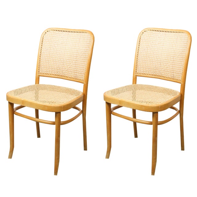 Set of No. 811 Chairs by Michael Thonet, 1970s For Sale