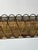 Cesare Lacca Italian Console Table in Walnut, Brass, Italy 1950s For Sale - Image 9 of 17