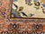 Vintage Persian Bakhtiari Rug, Hand-Knotted Wool, Floral Pattern, Ivory & Rust Red, 3x3 For Sale - Image 10 of 12