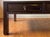 19th Century Chinese Tea Table with (2) Drawers Simple Carving at side panels and feet, aged brass drawer pulls. Wonderful...