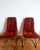 Pair of vintage chairs circa 1970, in the style of designs by Gastone Rinaldi, Italy. "Cantilever" model (tubular chromed...
