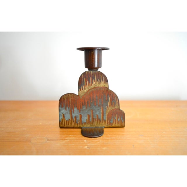 Small Ikroa Candlestick from Wmf, 1930s For Sale - Image 6 of 6