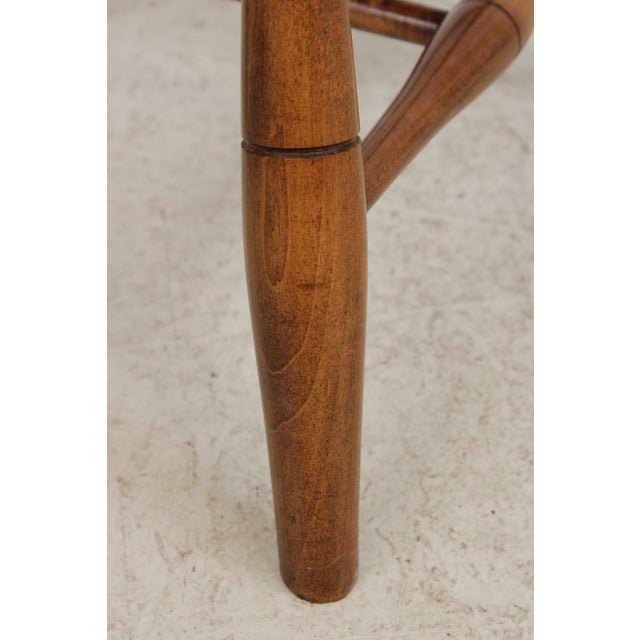 Set of 6 Stickley Cherry Windsor Style Chairs For Sale - Image 16 of 18