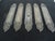 Back plates were made in the 1960s from a small company in Italy. Purchased at Liz's Antique hardware in LA in 2001. These...