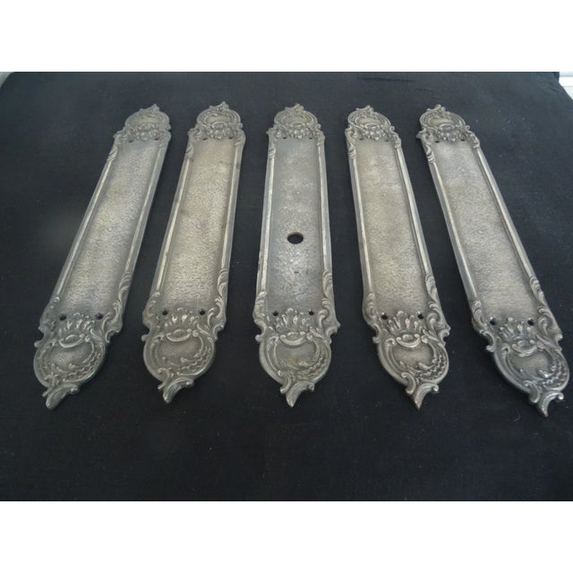 Back plates were made in the 1960s from a small company in Italy. Purchased at Liz's Antique hardware in LA in 2001. These...