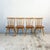 Mid-Century Modern Elm and Beech 391 Dining Chairs by Lucian Ercolani for Ercol, 1980s, Set of 4 For Sale - Image 3 of 16