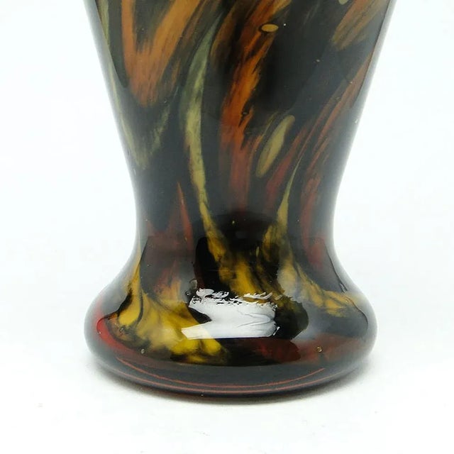 Glass Postmodern Vase from Alum Bay Isle of Wight, United Kingdom, 1950s For Sale - Image 7 of 8