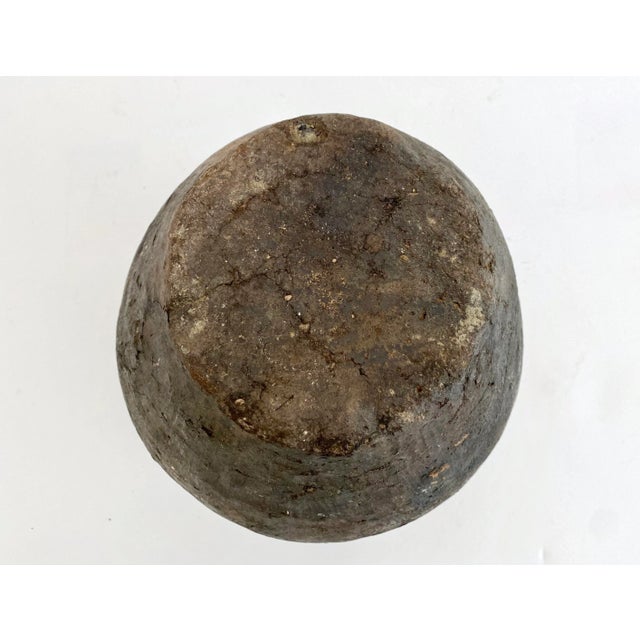 Antique Turkish Yoghurt Pottery Vessel For Sale - Image 9 of 10