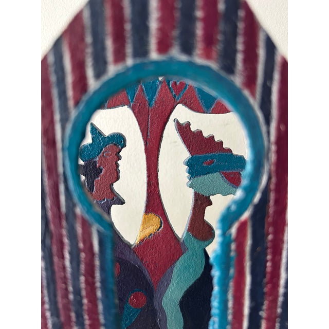 Metal Sculpture by Sandra Berry Hover Toy Theater Series, 1982 For Sale - Image 9 of 12