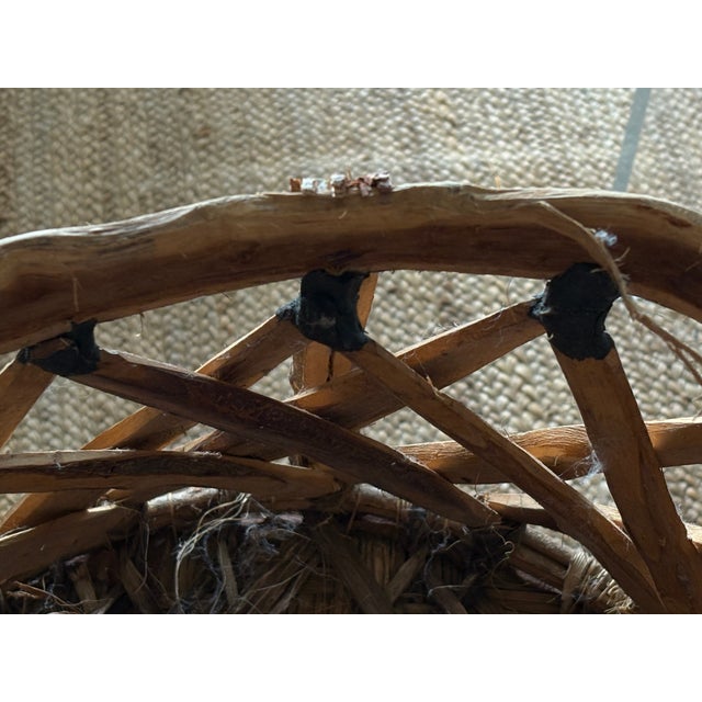 Vintage Equipale Folk Art Leather Chair From Mexico 1930’s-40’s For Sale - Image 11 of 11