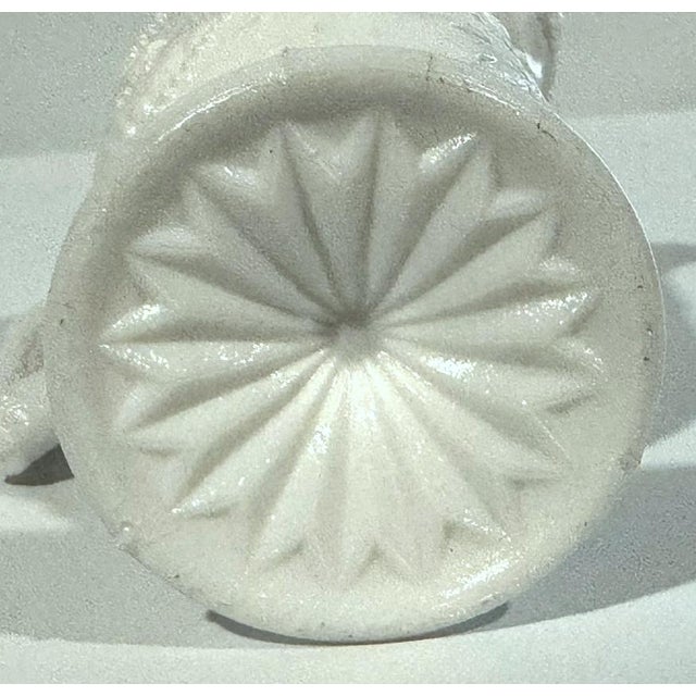 Pink Late 19th Century Princess Louise Pink Milk Glass Jug For Sale - Image 8 of 9