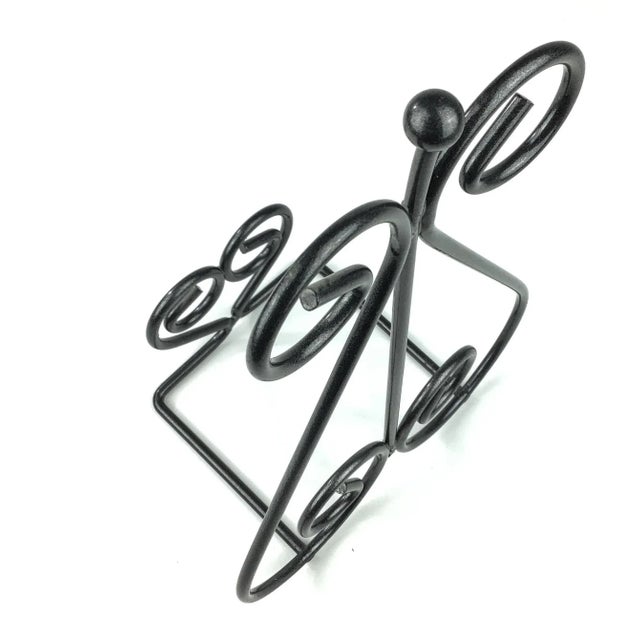 1990s Vintage Metal Freestanding or Wall Hanging Display Rack For Sale - Image 5 of 8