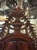 19th Century Rare 19th C. Italian Carved Walnut Table Hutch For Sale - Image 5 of 11