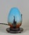 ROBJ Robj French Art Deco Ovoid Blue & Red Night Lamp - Incense Burner - 1920s For Sale - Image 4 of 12