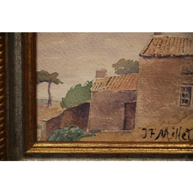 Watercolor on Paper - Jean-Francois Millet For Sale - Image 4 of 8