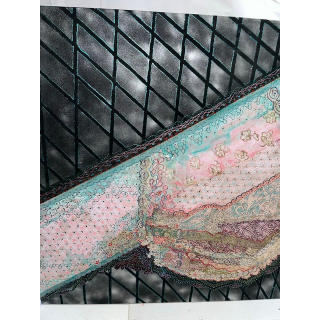 2000 - 2009 Dangling Before You Large Oil on Canvas Painting by Woodstock Artist September Heart For Sale - Image 5 of 12