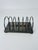 Mid-Century Modern Art Deco Style Metallic Letter Holder For Sale - Image 3 of 7
