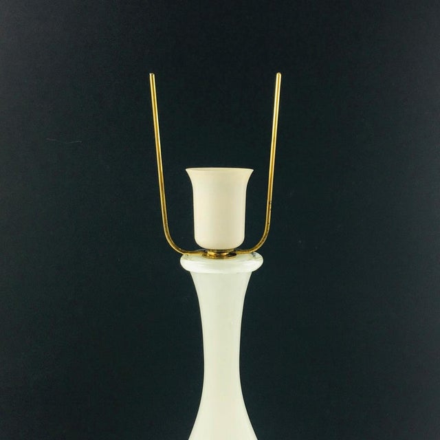 Large Mid-Century Murano Glass Table Lamp from Barovier & Toso, Italy, 1960s For Sale - Image 4 of 13