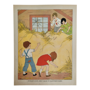 1920s 'Stanley's Run Away Again to McIntosh's Barn' by Ruth Eger