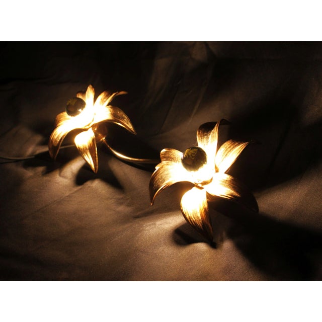 Two-Flower Wall Light by Willy Daro for Massive Lighting, 1970s For Sale - Image 6 of 12