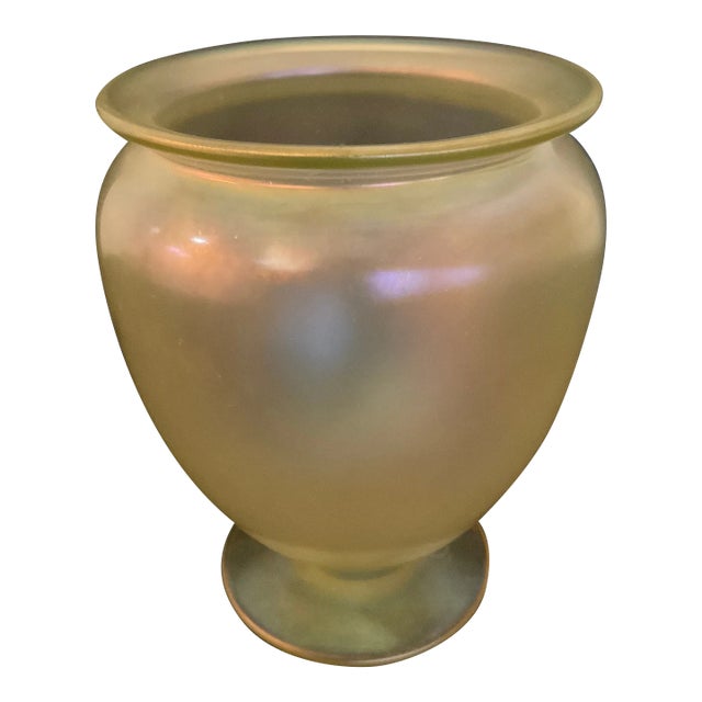 1920s Steuben Carder Vase For Sale