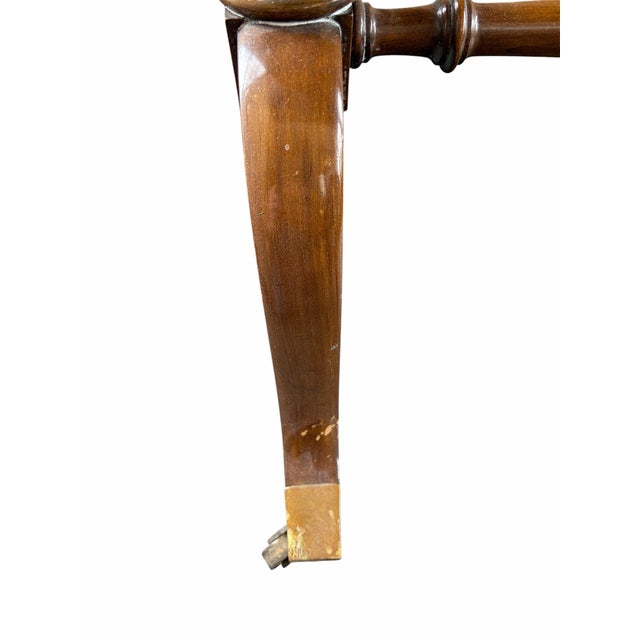 1930s Antique Console Table Featuring Ornate Arched Frame For Sale - Image 5 of 5
