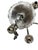 Baroque Vintage European Neo-Baroque Style Rocaille Decor 5 Arm Silver Metal Chandelier For Sale - Image 3 of 7