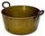 Very Large Mid 1800s Antique Heavy Brass & Hand Wrought Iron Hearth or Stove Top Cooking Pot 18 Inches Long! For Sale - Image 15 of 18