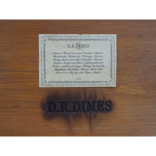 1980s Dr Dimes 2 Piece Bench Made Step Back Cupboard For Sale - Image 18 of 18