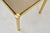 Gold Tubular Brass and Smoked Glass Coffee Table, 1960s For Sale - Image 8 of 9