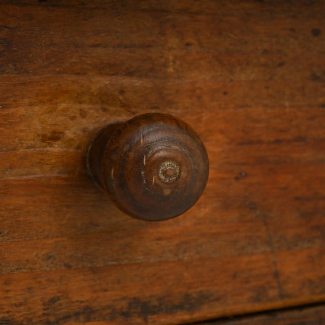 1900s French Wooden Side Table For Sale - Image 4 of 12