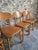 Brown Vintage French Bentwood Bistro Chairs from Luterma, 1950s-1970s, Set of 6 For Sale - Image 8 of 18