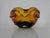 Amber and Green Murano Glass Ashtray, Italy, 1960s For Sale - Image 6 of 15