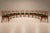 Brazilian Modern Set of Twelve Chairs in Caviuna wood & Olive Velvet, Arrendamento, 1960s, Lot 661-1181 For Sale - Image 12 of 18