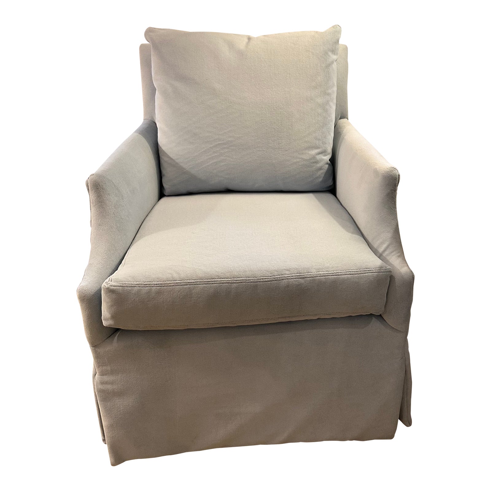 Lee Industries Chair in Performance Velvet Chairish