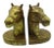 Vintage Equestrian Horse Head Bookends - a Pair For Sale