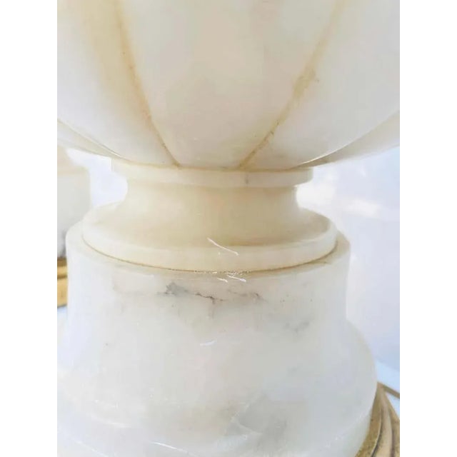 1960s 1960s Marble Lamps Made in Italy - a Pair For Sale - Image 5 of 13