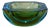 Octagonal Chartreuse Sommerso Murano Glass Bowl, 1960s For Sale