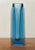 Vintage Blue Art Glass Block Vase, 1970s For Sale - Image 13 of 18