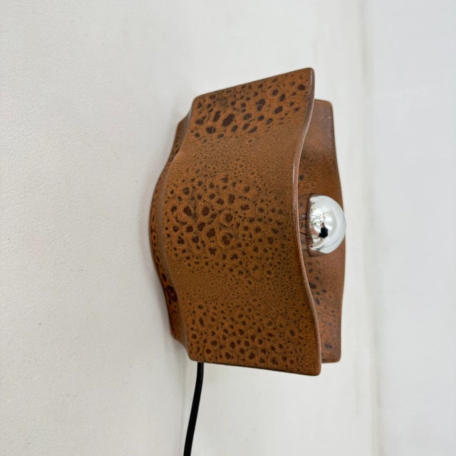 Vintage Ceramic Wall Lamp by Cari Zalloni, 1970s For Sale - Image 9 of 18